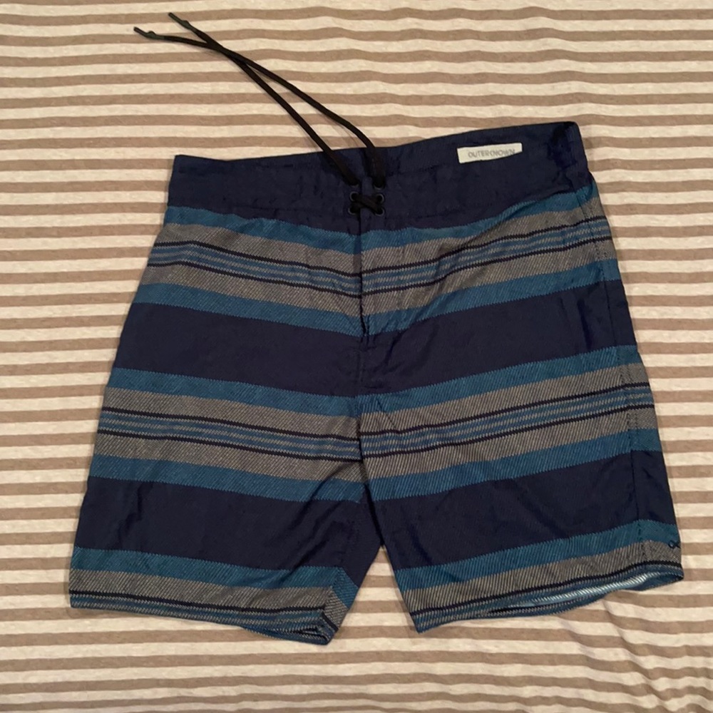 Outerknown board shorts as 34 waist